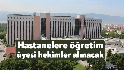 Sağlık Bilimleri Üniversitesi Rektörlüğü’nden verilen ilanda, Kocaeli Darıca Farabi Eğitim