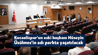 Kartepe Belediyesinin kasım ayı meclis toplantısında Şevkatiye Mahallesi Kumlu Sokak’ta