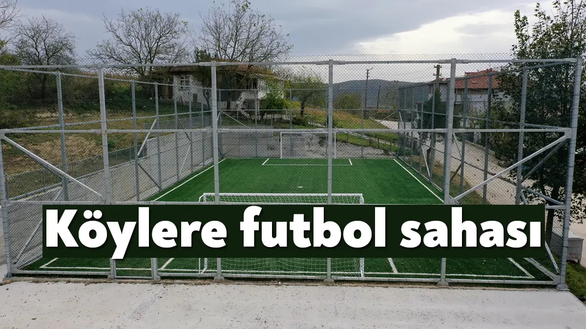 Büyükşehir, İzmit’e bağlı Sarışeyh (Sarıhocalar) ve Nebihocalar köylerinde futbol sahası