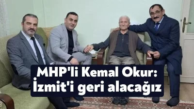 MHP İzmit ilçe yöneticileri ve meclis üyeleriyle İzmit ilçede saha