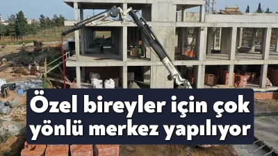 Çalışmaları yoğun bir şekilde devam eden Gebze Engelsiz Yaşam Merkezi’nde