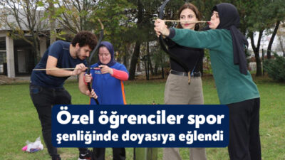 Kocaeli Cemil Meriç Engelsiz Yaşam Merkezi’ndeki 122 özel birey, spor
