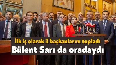 CHP Genel Başkanı Özgür Özel, gece sonuçlanan kurultayın ardından bugün