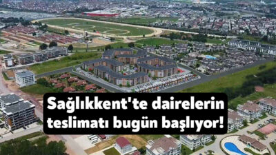 Kartepe Sağlıkkent Konutlarında dairelerin ön teslimatı 20 Kasım tarihi (bugün)