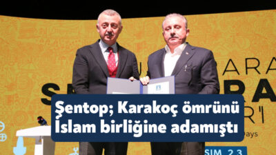 Büyükşehir’in düzenlediği Sezai Karakoç Günleri’ne katılan geçmiş dönem TBMM Başkanı