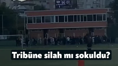 Kocaeli’de 1. Amatör Lig'de oynanan Büyükçekmece-Darıca Gençlerbirliği müsabakasının ardından