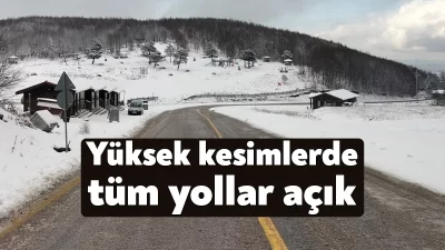 Büyükşehir Karla Mücadele Ekipleri yüksek kesimlerde etkisini gösteren kar yağışına