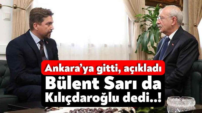 CHP Kocaeli İl Başkanı Bülent Sarı, Kemal Kılıçdaroğlu’nu destekledi!