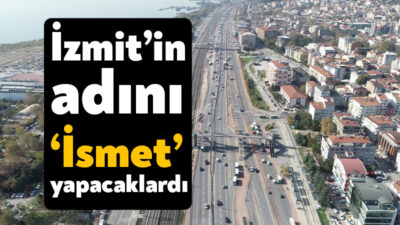 Kocaeli’de önemli bir isim değişikliği yapılmak istendi ancak kabul görmedi.