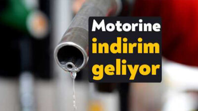 Petrol fiyatlarında son dönemde görülen düşüşün etkisiyle motorine indirim geliyor.