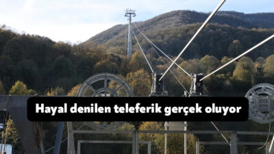 Büyükşehir’in Kocaeli’de 50 yıllık hayali gerçeğe dönüştürecek teleferik projesinde zorlu