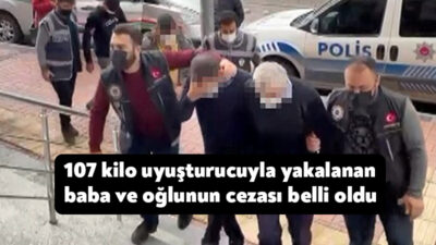 Hakkari'den İstanbul'a 107 kilo uyuşturucu sevkiyatı yaptıkları sırada Kocaeli'de yakalanan