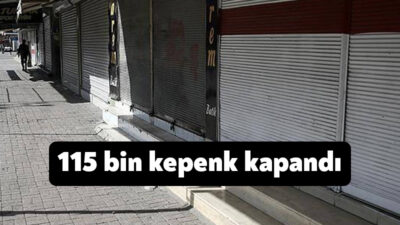 Türkiye’de esnaf sayısı altı ayda 115 bin kişi azalarak 2021’den