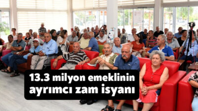 Yeni yılda her 100 emekliden 84’üne yüzde 37, 16’sına yüzde