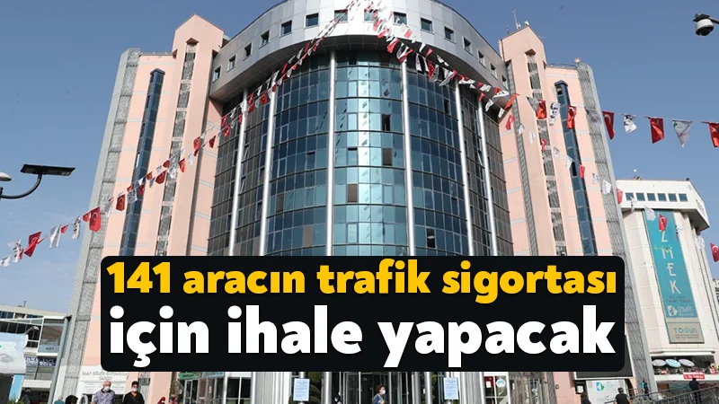 İzmit Belediyesi 141 aracın trafik sigortası için ihale yapacak