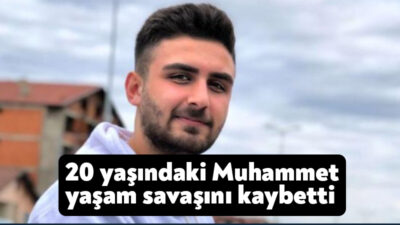 Ankara’da trafik kazasında ağır yaralanan 20 yaşındaki Muhammet Esmer, tedavi