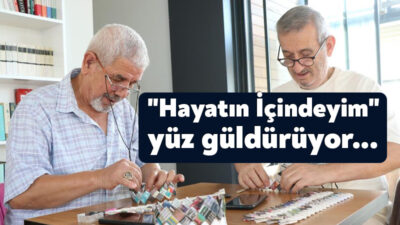 Kocaeli'de 65 yaş üstü vatandaşlar "Hayatın İçindeyim" projesiyle yaşamdan keyif