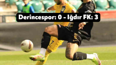 TFF 2. Lig Kırmızı Grup 16. hafta karşılaşmasında Belediye Derincespor,