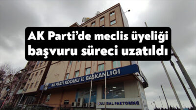 Parti'de 3 Aralık günü sona ermesi beklenen belediye meclisi