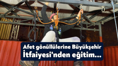 Kocaeli İtfaiyesi vatandaşların eğitimlerine devam ediyor. Bu kez afet gönüllülerin