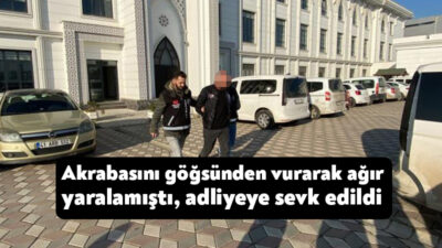 Kocaeli’nin İzmit ilçesinde husumeti bulunan akrabasını iş yerinde kurşun yağdırıp