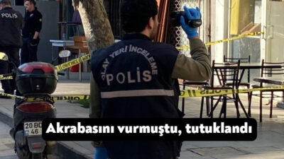 Kocaeli'nin İzmit ilçesinde husumeti bulunan akrabasını iş yerinde kurşun yağdırıp