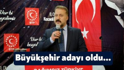 Bağımsız Türkiye Partisi (BTP) Kocaeli Büyükşehir Belediye Başkan Adayı Muharrem