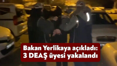 İçişleri Bakanı Ali Yerlikaya, 32 ilde DEAŞ terör örgütüne yönelik