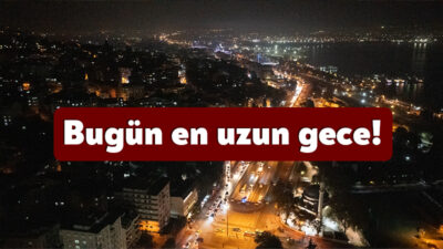 En uzun gece yani 21 Aralık kış dönümü günü geldi.