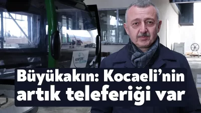 Kocaeli'nin 50 yıllık hayali teleferikte test sürüşü aşamasına geçildi. Başkan