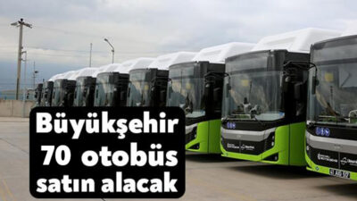 Ulaşım filosunu güçlendirmek isteyen Kocaeli Büyükşehir Belediyesi, bu amaçla 70