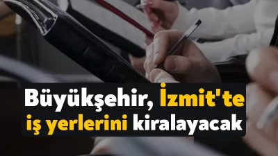 İzmit'te mülkiyeti Kocaeli Büyükşehir Belediyesine ait 5 iş yeri için