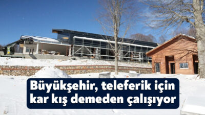 Kocaeli Büyükşehir Belediyesi, Kartepe Teleferik projesi kapsamında Kuzuyayla’ya inşa ettiği