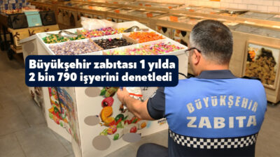 Kocaeli Büyükşehir Belediye Zabıtası Dairesi Başkanlığı ekipleri, huzurlu ve güvenli