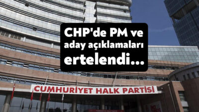 CHP'de bu hafta yapılması beklenen Parti Meclisi toplantıları ve aday