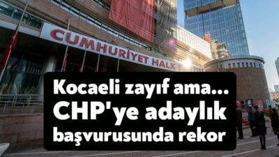 31 Mart'ta yapılacak yerel yönetimler seçimleri için CHP'ye rekor sayıda