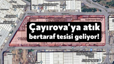 PTG Endüstri Lojistik isimli şirket Kocaeli'nin Çayırova ilçesinde atık bertaraf