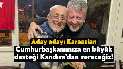 Yerel seçimlerde Kandıra Belediyesi’ne talip olan AK Parti Aday Adayı