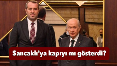 Milliyetçi Hareket Partisi (MHP) Genel Başkanı Devlet Bahçeli, gazetecilerin kendisine