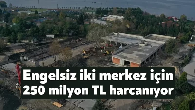 Kocaeli Büyükşehir’in İzmit Engelsiz Yaşam Merkezi’ndeki çalışmalarını inceleyen Başkan Büyükakın,