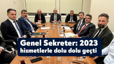 Büyükşehir’de yılın son iştirakler toplantısı Genel Sekreter Gündoğdu başkanlığında yapıldı.