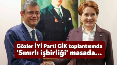 İYİ Parti’de genel başkan Meral Akşener’in, “Tek başımıza seçimlere gireceğiz”