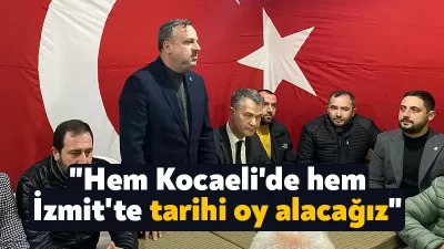 AK Parti İzmit İlçe Başkan Halil Güngör Dokuzlar, düzenlenen teşkilat