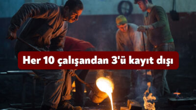 8.7 milyon çalışan hiçbir sosyal güvenlik kurumuna bağlı olmadan kayıt