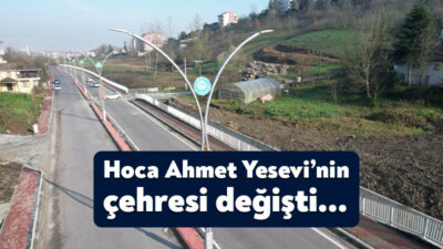 Büyükşehir, Başiskele Hoca Ahmet Yesevi Caddesi’ni tamamladı. Yuvacık Barajına ulaşım