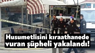 Kocaeli'nin İzmit ilçesinde husumetlisini kıraathanede tabancayla bacağından vuran şüpheli suç