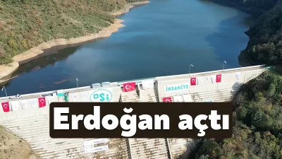 Kocaeli'nin Karamürsel ilçesinde inşa edilen İhsaniye Barajı törenle açıldı. Programda