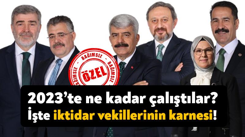 İşte Ak Parti Kocaeli milletvekillerinin 2023 karnesi!