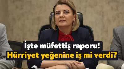 İzmit Belediye Başkanı Fatma Kaplan Hürriyet ile ilgili olarak yeğenine