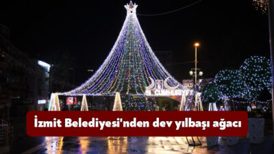 Her yıl hazırladığı yeni yıl süslemeleriyle kenti ışıl ışıl yapan